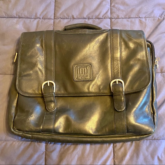 Leather Computer Bag - Picture 2 of 6